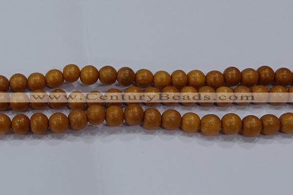 CNW04 15.5 inches 10mm round nangka wood beads wholesale