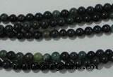 COJ300 15.5 inches 4mm round Indian bloodstone beads wholesale