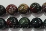 COJ305 15.5 inches 14mm round Indian bloodstone beads wholesale