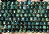 COJ512 15 inches 6mm faceted round Indian bloodstone beads wholesale