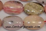 COP1026 15.5 inches 18*25mm oval natural pink opal gemstone beads