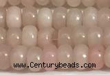 COP1236 15.5 inches 2.5*4mm rondelle Chinese pink opal beads