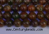 COP1361 15.5 inches 6mm round African green opal beads wholesale