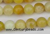 COP1427 15.5 inches 8mm round yellow opal beads wholesale