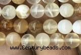 COP1456 15.5 inches 6mm round yellow opal gemstone beads