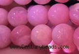 COP1527 15.5 inches 7mm round natural pink opal gemstone beads