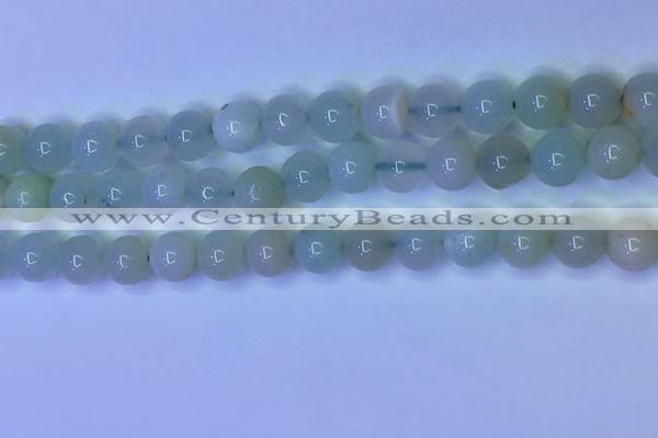 COP1629 15.5 inches 8mm round green opal beads wholesale