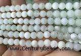 COP1635 15.5 inches 6mm round natural green opal beads