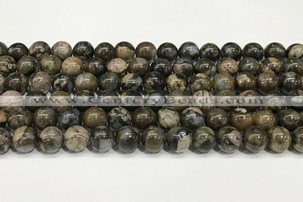 COP1802 15.5 inches 8mm round grey opal beads wholesale