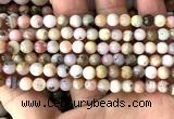 COP1901 15 inches 6mm round pink opal gemstone beads wholesale