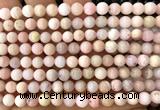 COP1926 15 inches 6mm round natural pink opal gemstone beads