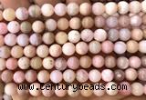 COP1927 15 inches 8mm round natural pink opal gemstone beads