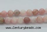 COP24 7mm smooth round natural pink opal beads Wholesale