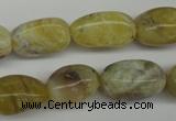 COP341 15.5 inches 10*14mm – 14*20mm nuggets yellow opal gemstone beads