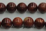 COP514 15.5 inches 14mm round red opal gemstone beads wholesale