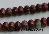 COP519 15.5 inches 6*10mm rondelle red opal gemstone beads wholesale