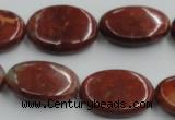 COP523 15.5 inches 18*25mm oval red opal gemstone beads wholesale