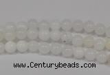 COP900 15.5 inches 6mm round natural white opal gemstone beads