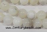 COP903 15.5 inches 12mm round natural white opal gemstone beads