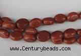 COV03 15.5 inches 6*8mm oval goldstone beads wholesale