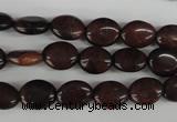 COV11 15.5 inches 8*10mm oval red tiger eye beads wholesale