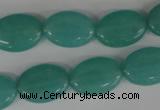 COV121 15.5 inches 13*18mm oval candy jade beads wholesale