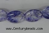 COV143 15.5 inches 13*18mm oval watermelon blue beads wholesale