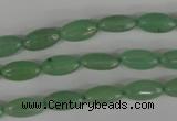 COV59 15.5 inches 6*12mm oval green aventurine beads wholesale