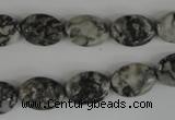 COV76 15.5 inches 10*14mm oval jasper gemstone beads wholesale