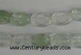 COV92 15.5 inches 10*14mm oval watermelon green beads wholesale