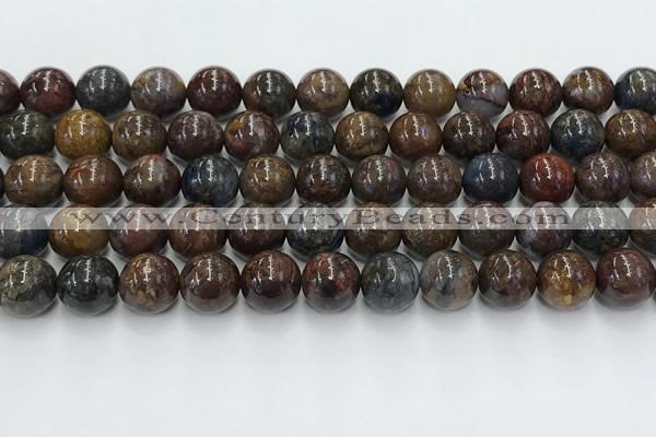 CPB1073 15.5 inches 10mm round peter stone beads wholesale
