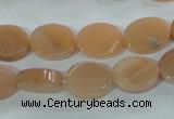 CPI101 15.5 inches 11*14mm oval pink aventurine jade beads