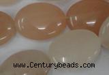 CPI152 15.5 inches 18*25mm oval pink aventurine jade beads