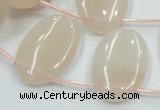 CPI17 15.5 inches 20*30mm top-drilled oval pink aventurine jade beads