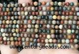 CPJ480 15.5 inches 4mm round polychrome jasper beads wholesale