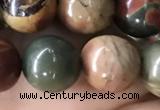 CPJ636 15.5 inches 10mm round picasso jasper beads wholesale