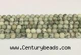 CPJ701 15.5 inches 6mm round greeting pine jasper beads