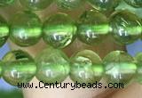 CPO131 15.5 inches 5mm round natural peridot beads wholesale