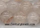 CPQ253 15.5 inches 10mm round natural pink quartz beads wholesale