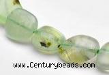 CPR18 A grade 12*14mm freeform natural Prehnite gemstone beads