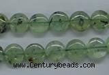 CPR212 15.5 inches 12mm flat round natural prehnite beads wholesale