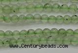 CPR310 15.5 inches 4mm round natural prehnite gemstone beads