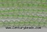 CPR321 15.5 inches 5mm round natural prehnite gemstone beads