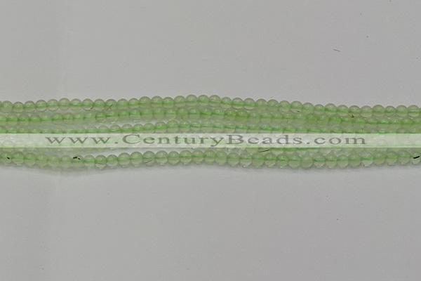 CPR321 15.5 inches 4mm round natural prehnite gemstone beads