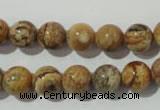 CPT453 15.5 inches 10mm round picture jasper beads wholesale