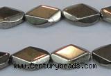 CPY653 15.5 inches 10*16mm pyrite gemstone beads wholesale