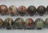 CRA02 15.5 inches 10mm round natural rainforest agate gemstone beads