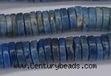 CRB1028 15.5 inches 2*7mm heishi lapis lazuli beads wholesale