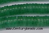 CRB1032 15.5 inches 2*6mm heishi green aventurine beads wholesale