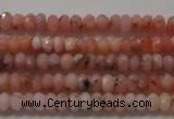 CRB110 15.5 inches 2.5*4mm faceted rondelle opal gemstone beads